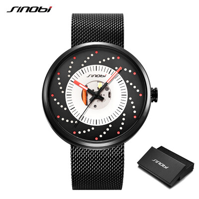 

Fashion Creative Men Wrist Watch For Mens Fashion Sport Time Chronograph Steel Mesh Watches Quartz Wristwatch Relogio Feminino