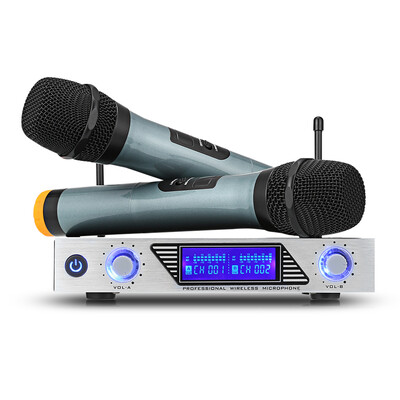 

MV - 878 Wireless Handheld Microphone Dual Channel UHF System with Dynamic Cartridge