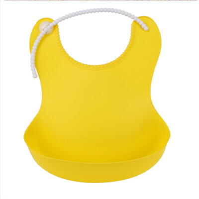 

Baby Silicone Bibs Waterproof Feeding Baby Saliva Towel Newborn Aprons Baby Bibs 4 Colors