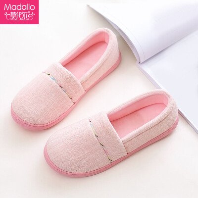 

Modal Madallo month shoes spring&autumn bag with non-slip soft bottom maternity slippers autumn&winter warm thickening sitting month pregnant women shoes indoor pregnant women home shoes pink  recommended 39-40