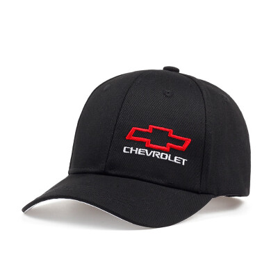 

Chevrolet car logo hat men&women black red Chevrolet baseball cap visor cap cotton