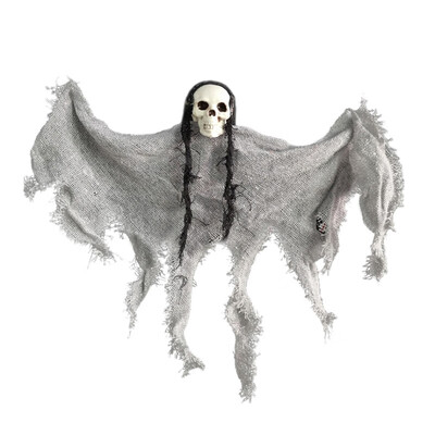 

Halloween Hanging Ghost Haunted House Grim Reaper Halloween Scary Door Decoration Skull Horror Props Home Door Bar Club Decor