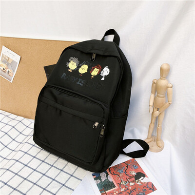

Insfeng schoolbag female college students Korean version of high school Suzu ulzzang antique junior high school Japanese backpack