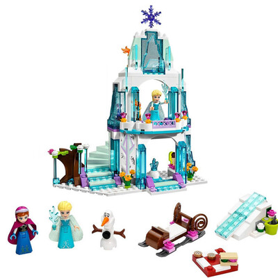 

JG301 Frozen Building Bricks Blocks Toys Girl Game House Birthday Gift Educational Toy