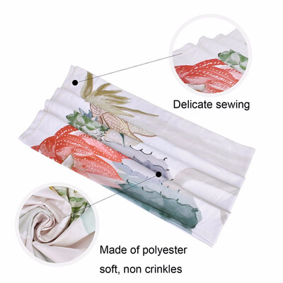 

Cactus Tapestry wall hangings yellow&green watercolor printed nature large tablecloths wall tapestry