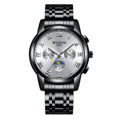 

Gobestart Luxury Watches Quartz Watch Stainless Steel Dial Casual Bracele Watch