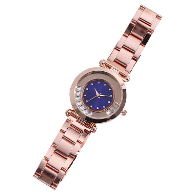 

Hot Selling Women Watches Flow Beads Dot Dial Ladies Quartz Wristwatch Alloy Strap Fashion Clock Dress Relojes Para Mujer