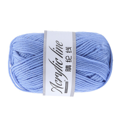 

Toponeto 50g Chunky Wool Roving Scarf Knit Wool Yarn Thickness Warm Hat Household A