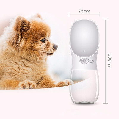 

Dog Water Bottle Leak Proof Portable Puppy Water Dispenser with Drinking Feeder