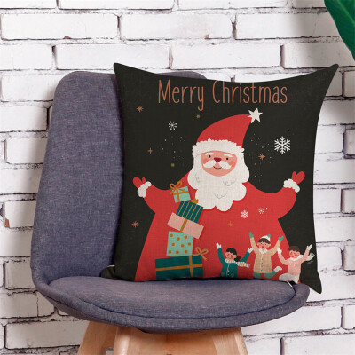 

Tailored Home Decor Cushion Cover Merry Christmas Pillowcase Sofa Throw Pillow Covers