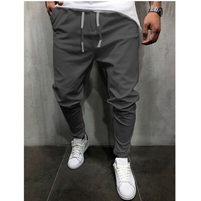 

Gobestart Summer New Fashion Casual Mens Tie With Solid Color Eight-color Pants