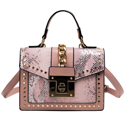 

Crossbody bag female bag 2019 new fashion chain chic port wind simple Korean version of the jelly shoulder small square bag