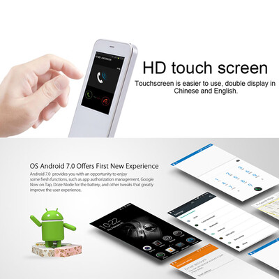 

Smart Voice Translator Support 42 Languages Simultaneous Interpreting for TravelStudyBusiness White