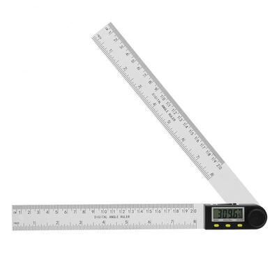 

Greensen PVC 0-200mm Electronic Digital Protractor Goniometer Angle Finder Gauge Ruler