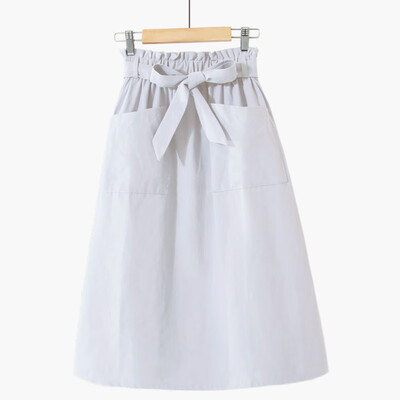 

Roseonmyhand Womens Casual Denim Vintage Comfortable High Waist Ladies Long Skirt