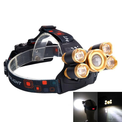 

Waterproof 37V 2400LM 5T6 Highlight Outdoor LED Torch Head Lights Headlamp