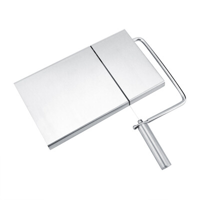 

Greensen Stainless Steel Cheese Slicer Butter Cutter Knife Serving Board Home Kitchen Cutting Tool