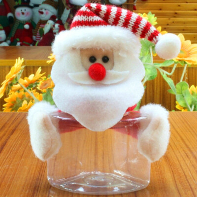 

〖Follure〗Santa Claus Snowman Elk Christmas Candy Packaging Christmas Candy Jar