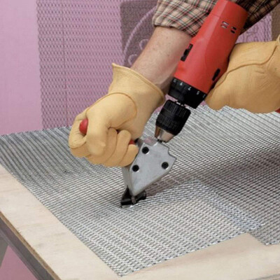 

〖Follure〗Shear Sheet Metal Cutter HVAC Cutting Tool AC Cordless Drill Attachment
