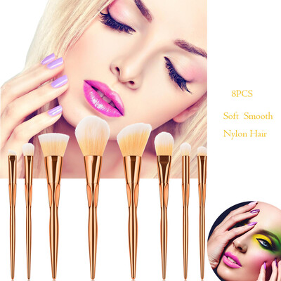 

〖Follure〗8pcs Pro Makeup Brush Set Powder Foundation Eye shadow Blush Cosmetic Brushes