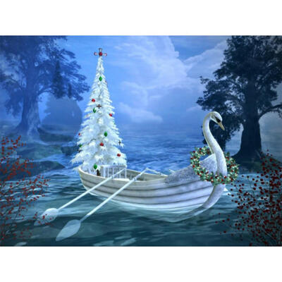 

5D DIY Full Drill Diamond Painting Night Scene Cross Stitch Embroidery Kit