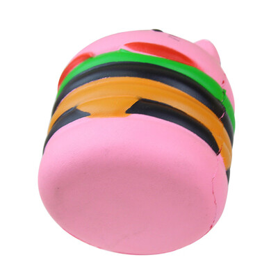 

Tailored Jumbo Cartoon Cat Hamburger Scented Slow Rising Exquisite Kid Soft Toy OR