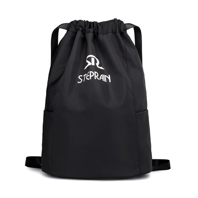 

Strap pocket rope pulling shoulder bag for men&women simple outdoor travel exercise fitness backpack strap pulling rope bag to