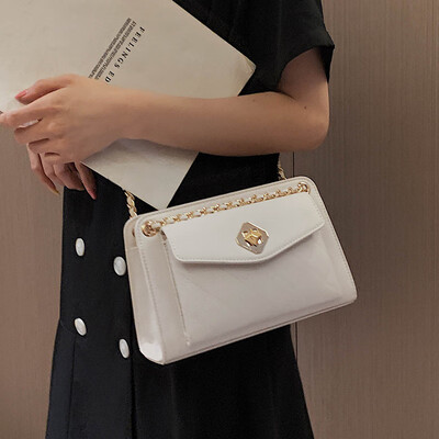 

Advanced sense bag handbags new 2019 foreign gas chain bag fashion shoulder bag wild ins chain chain Messenger bag
