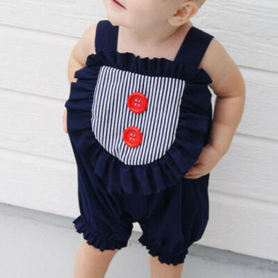 

Toddler Baby Boy Girl stripeOne-Pieces Romper Bodysuit Jumpsuit Outfits Sunsuit