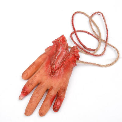 

Life Size Fake Bloody Severed Body Parts Scary Halloween Props Party Decor