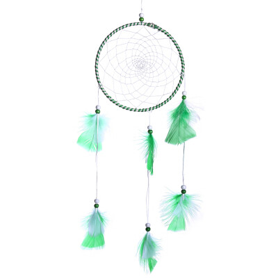 

Feathers Dream Catcher Wall Hanging Home Car Decor Ornament Craft