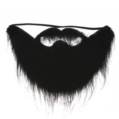 

Fake Beard Moustache Mustache Funny Halloween Party Facial Hair Costume