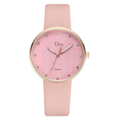 

Feature Womens Watches Gold Framed Disc Ladies Quartz Wristwatch With Rhinestone Casual Clock Fashion Zegarek Damski 50