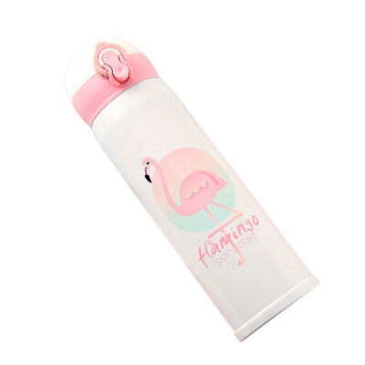 

Cartoon Fashion Snap Buckle Stainless Steel Thermos Creative Pineapple Travel Drinking Cup