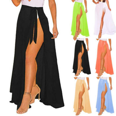 

Women Swimwear Pareo Scarf Beach Cover Up Wrap Kaftan Sarong Skirt Chiffon Dress