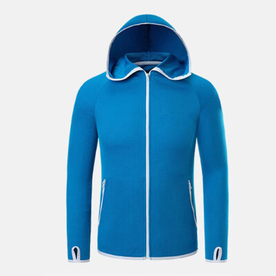 

Men Sports Fitness Training Gym Tops Jacket Outwear Long Sleeve Casual Hoodie
