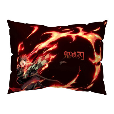 

redCherry Anime Demon Slayer Kimetsu no Yaiba Square Throw Pillow Case Cushion Cover