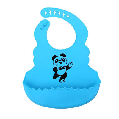 

Children Safety Soft Silicone Baby Eat Bib Babies Saliva Pocket Waterproof