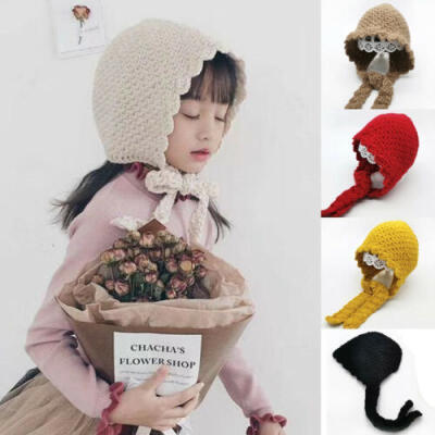 

Girl Infant Baby Newborn Kids Princess Warm Knit Hat Cap Beanie Bonnet Winter