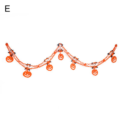 

2m Halloween Witch Pumpkin Bunting Banner Hanging Garland Decor Party Supplies