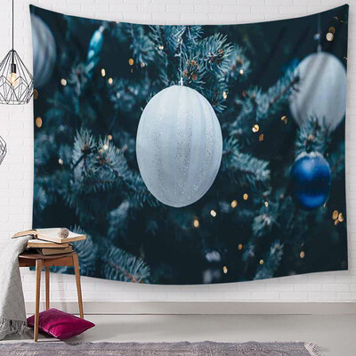 

Toponeto Christmas Tapestry Santa Print Wall Hanging Tapestry Art Home Decor