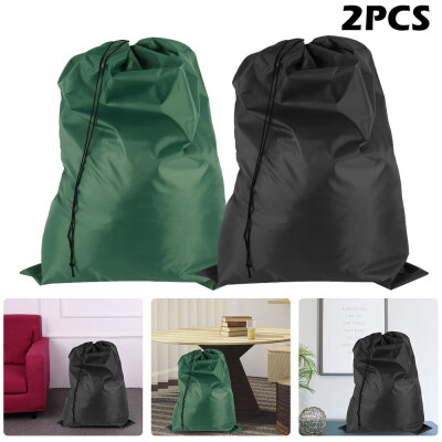 

2Pcs Nylon Laundry Bag Travel Drawstring Bag Underwear Pouch Washing Bag Cleaning Bags 71x101cm