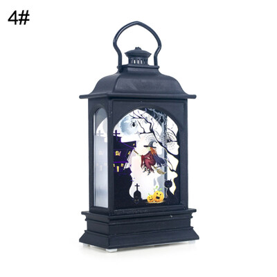 

Halloween Pumpkin Witch LED Light Hanging Lamp Home Bar Decor Party Supplies