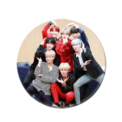 

KPOP BTS Bangtan Boys Album MAP OF THE SOUL PERSONA Brooch Badge Button Pin