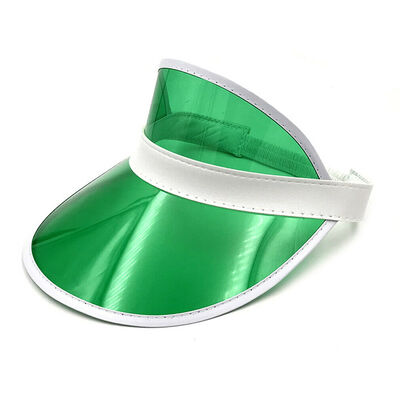 

Summer PVC Hat Sun Visor Casual Hat Clear Plastic Adult Sunscreen Cap