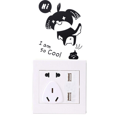 

〖Follure〗10Pcs Room Window Wall Decorating Switch Vinyl Decal Sticker Decor Cartoon