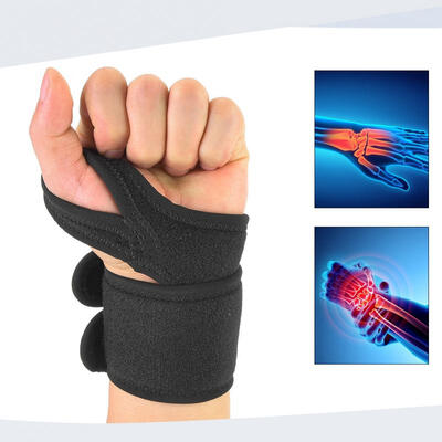 

Greensen Breathable Wrist Thumb Guard Protector Brace Adjustable Wristband with Hook&loop