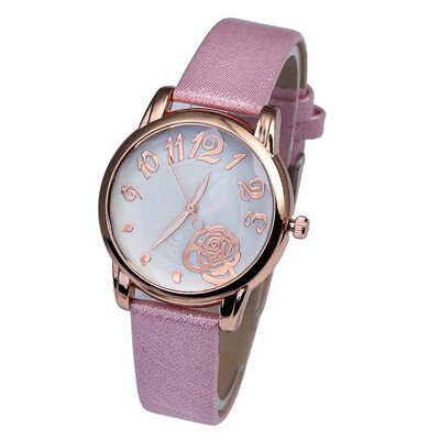 

Minimalist style Marble women Watches Platimum ladies dress Wristwatch genuine Leather Casual watch students Quartz Clock &Ff