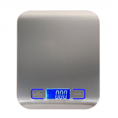 

Kitchen Scale Cooking Measure Tools Stainless Steel Electronic Weight LED