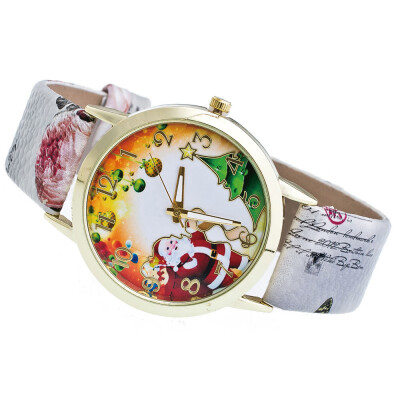 

Top Brand Leather New Chrismas tree Women Watches Fashion Luxury Ladies Quartz Womans Watch Strap Watch Reloj Wristwatch &Ff